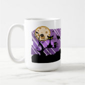 お洒落ハロウィン動物 コーヒーマグカップ (左)