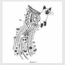 お洒落ハロウィーンのソーア：フライト中のシャム猫