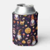 お洒落ハロウィーン：格言とカボチャ 缶クーラー (缶正面)