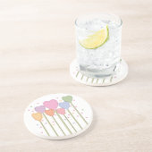 お洒落ハート棒つきキャンデー コースター (側面)