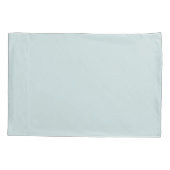 お洒落ハーブオンミントグリーン 枕カバー (裏面-左)