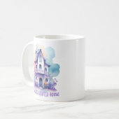 お洒落ハ幽霊のよく出るウス コーヒーマグカップ (正面左)