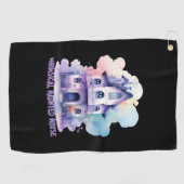 お洒落ハ幽霊のよく出るウス ゴルフタオル (横)