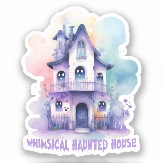 お洒落ハ幽霊のよく出るウス シール (正面)