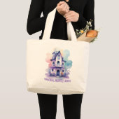 お洒落ハ幽霊のよく出るウス ラージトートバッグ (正面(商品))