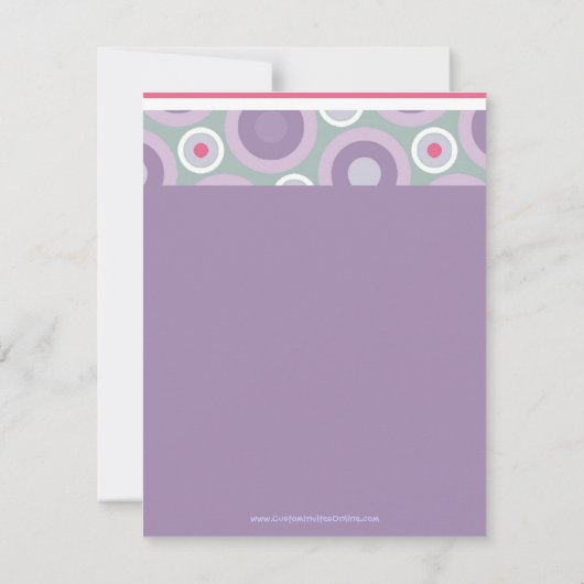 お洒落バスケ誕生日パーティーの招待 招待状 (裏面)