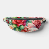 お洒落バラパターン ファニーパック (レイダウン)