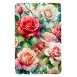 お洒落バラパターン マグネット