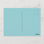 お洒落パッチワーク豚のフローラ園 ポストカード (裏面)