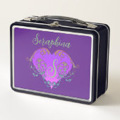 お洒落パーソナライズされた メタルランチボックス (正面)