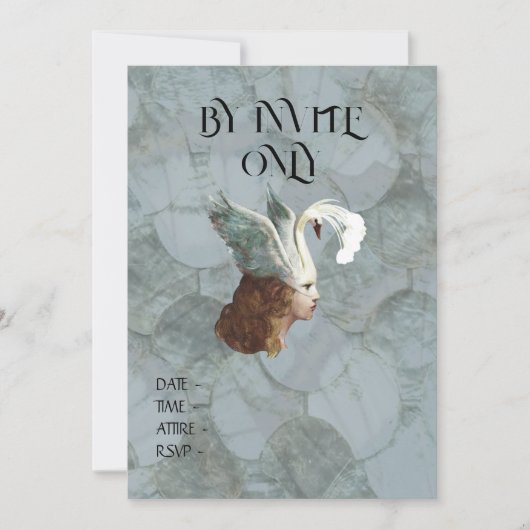 お洒落パーティー招待状 招待状 (正面)