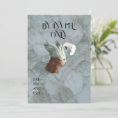 お洒落パーティー招待状 招待状 (スタンド正面)