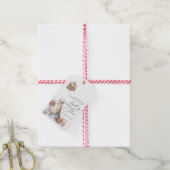 お洒落ビクトリアン結婚スブライダルシャワー ギフトタグ (より糸付き)