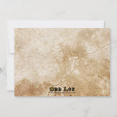 お洒落ビーチベビーシャワー招待状 招待状 (裏面)