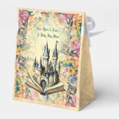 お洒落ファンタジーガーデンベビーシャワーテーブル紙吹雪 フェイバーボックス (裏面サイド)