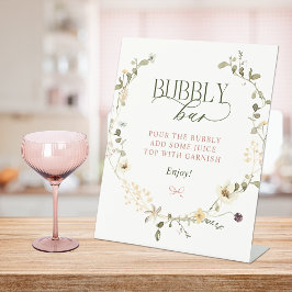 お洒落フェアユータリーガーデン&ボーズバブリーバー 台座サイン