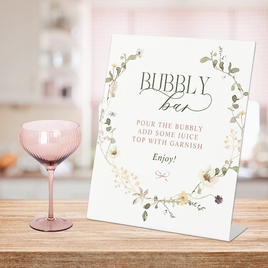 お洒落フェアユータリーガーデン&ボーズバブリーバー 台座サイン