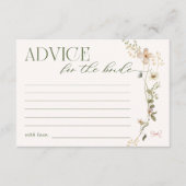 お洒落フェアリーターガーデン&ボウズアドバイス エンクロージャーカード (正面)