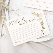 お洒落フェアリーターガーデン&ボウズアドバイス エンクロージャーカード