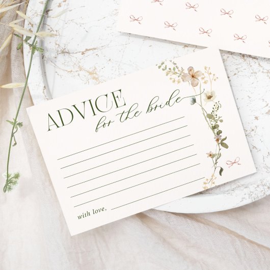 お洒落フェアリーターガーデン&ボウズアドバイス エンクロージャーカード