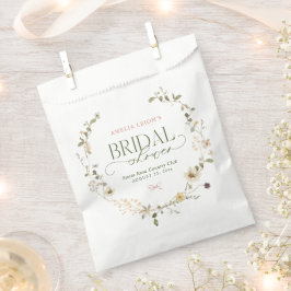 お洒落フェアリーターガーデン&ボウズブライダルシャワー フェイバーバッグ