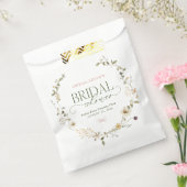 お洒落フェアリーターガーデン&ボウズブライダルシャワー フェイバーバッグ (封をした状態)