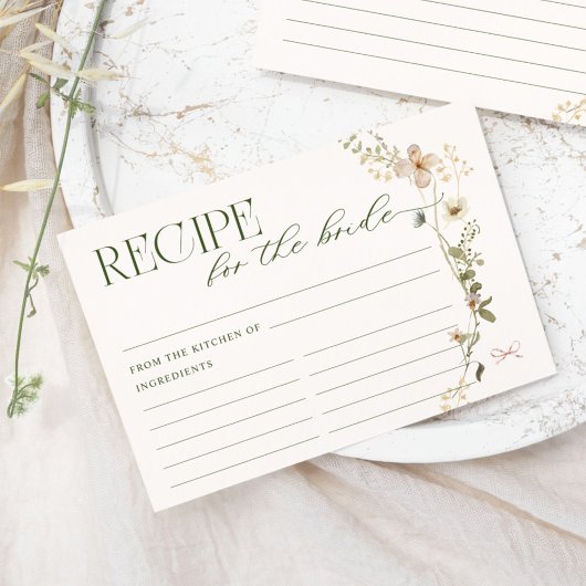 お洒落フェアリーターガーデン&ボウズレシピ エンクロージャーカード