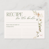 お洒落フェアリーターガーデン&ボウズレシピ エンクロージャーカード (正面)