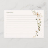 お洒落フェアリーターガーデン&ボウズレシピ エンクロージャーカード (裏面)