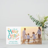 お洒落フェスティバル&おもしろいクリスマスの写真 シーズンカード (スタンド正面)