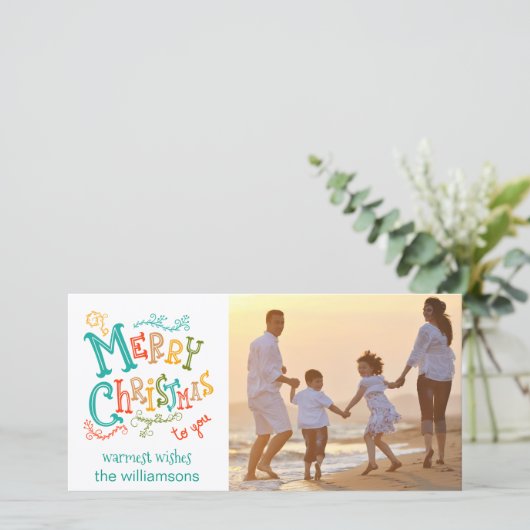 お洒落フェスティバル&おもしろいクリスマスの写真 シーズンカード (スタンド正面)