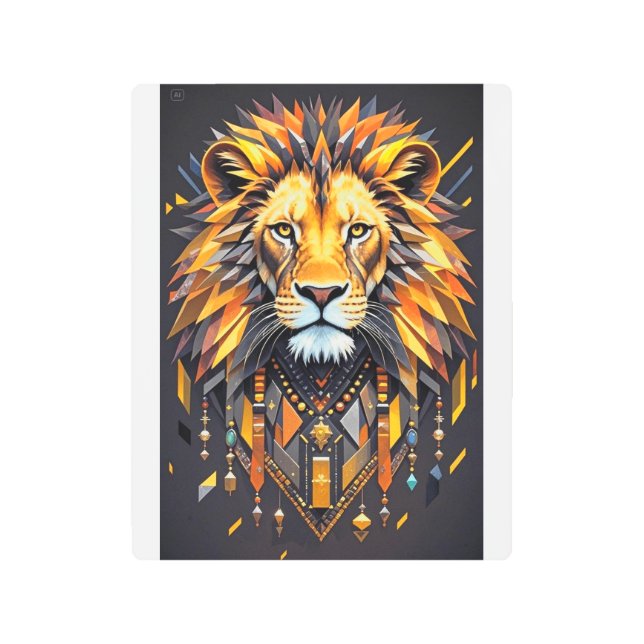 お洒落フォレストウォールアートメタルウォールアート メタルプリント (正面)