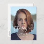 お洒落フォントクラス2023写真 ポストカード (正面/裏面)