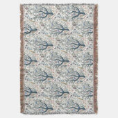 お洒落フォークアートフォレストスロークロックスアーストーン スローブランケット (正面縦)