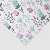 お洒落フローラかわいらしパステルの色 薄葉紙 (詳細)