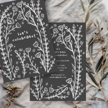 お洒落フローラつる植物かわいい誕生日パーティーカスタム