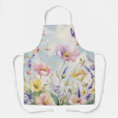 お洒落フローラと自然服のデザイン エプロン (正面)