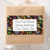 お洒落フローラデザイン ラベル (インサイチュ)