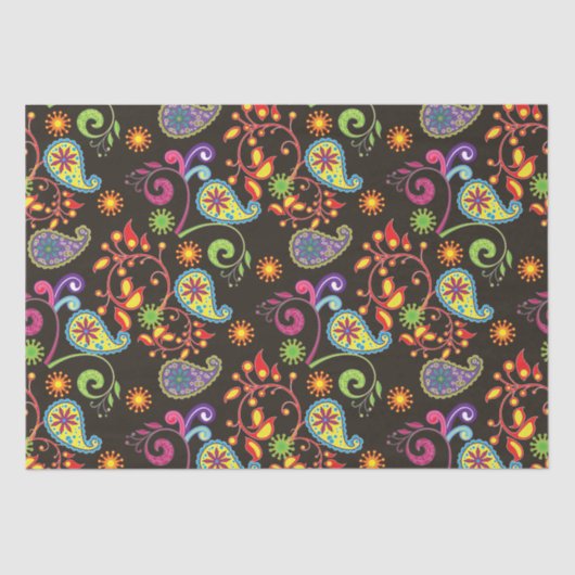 お洒落フローラデザイン 薄葉紙 (正面)