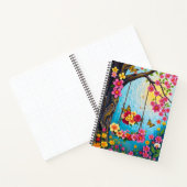 お洒落フローラノート/かわいい花 ノートブック (内部)