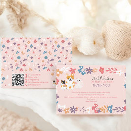 お洒落フローラペットシッタードッグウォーカー事業 サンキューカード