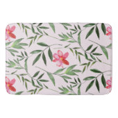 お洒落フローラライト&ラブリー バスマット (正面)