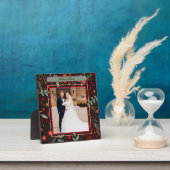 お洒落フローラ星の写真カスタマイズ名 フォトプラーク (インサイチュ)