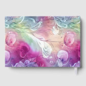 お洒落フローラ液スイートピー実在箔 ゲストブック (裏面)