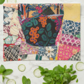 お洒落フローラ紙混載 キッチンタオル (折り畳み)