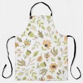 お洒落フローラ エプロン (正面)