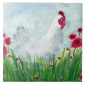 お洒落フローラ タイル (正面)