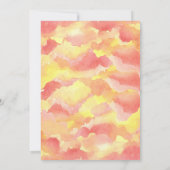 お洒落ブライダルシャワーブランチ 招待状 (裏面)