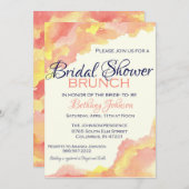 お洒落ブライダルシャワーブランチ 招待状 (正面/裏面)