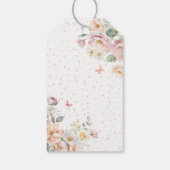 お洒落プリンセスフェアリー誕生日サンキューユー ギフトタグ (裏面)